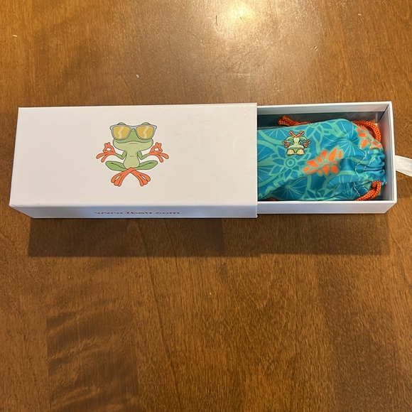 Zbetr The Jig #2 sunglasses NWOT aqua green mirrored - Picture 8 of 8